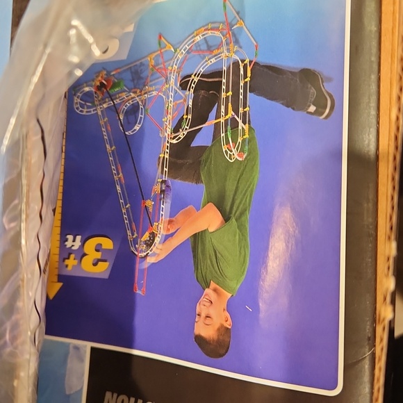 k'nex Blizzard Blast Roller Coaster Set, NIB - Picture 8 of 8